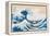 The Great Wave Off Kanagawa-Katsushika Hokusai-Framed Stretched Canvas