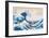 The Great Wave Off Kanagawa-Katsushika Hokusai-Framed Art Print