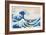 The Great Wave Off Kanagawa-Katsushika Hokusai-Framed Art Print