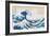 The Great Wave Off Kanagawa-Katsushika Hokusai-Framed Art Print