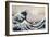 'The Great Wave off the Coast of Kanagawa', c1829-c1831-Hokusai-Framed Giclee Print