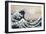 'The Great Wave off the Coast of Kanagawa', c1829-c1831-Hokusai-Framed Giclee Print