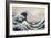 'The Great Wave off the Coast of Kanagawa', c1829-c1831-Hokusai-Framed Giclee Print