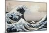 'The Great Wave off the Coast of Kanagawa', c1829-c1831-Hokusai-Mounted Giclee Print