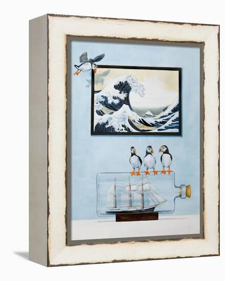 The Great Wave-Rebecca Campbell-Framed Premier Image Canvas