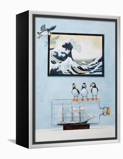 The Great Wave-Rebecca Campbell-Framed Premier Image Canvas