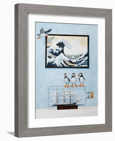 The Great Wave-Rebecca Campbell-Framed Giclee Print