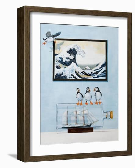 The Great Wave-Rebecca Campbell-Framed Giclee Print