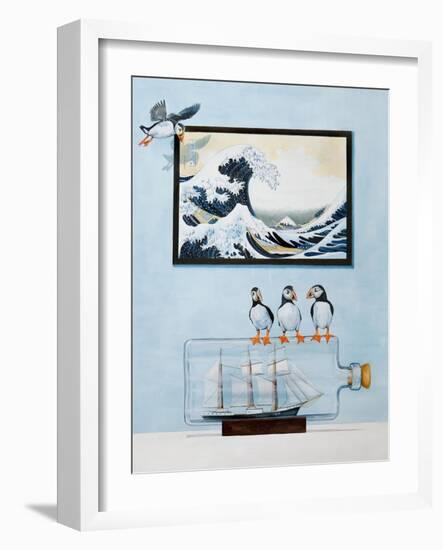 The Great Wave-Rebecca Campbell-Framed Giclee Print