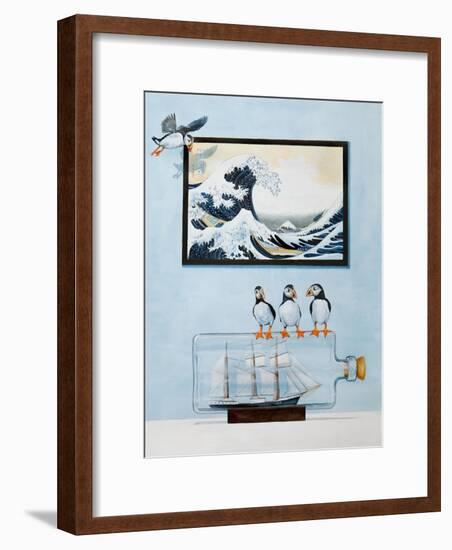The Great Wave-Rebecca Campbell-Framed Giclee Print