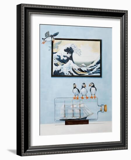 The Great Wave-Rebecca Campbell-Framed Giclee Print