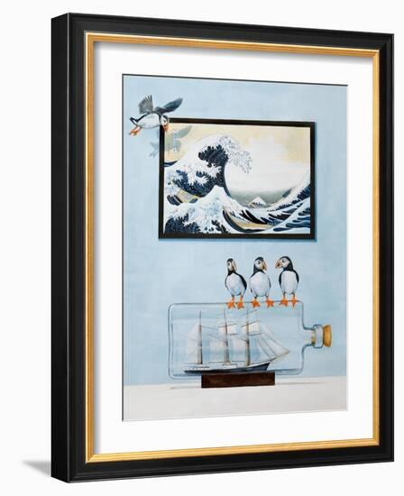 The Great Wave-Rebecca Campbell-Framed Giclee Print