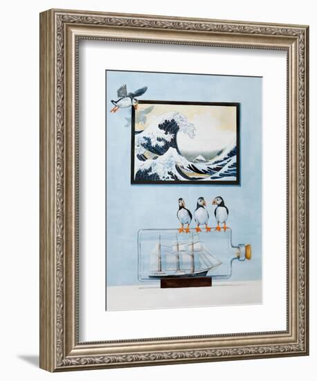 The Great Wave-Rebecca Campbell-Framed Giclee Print