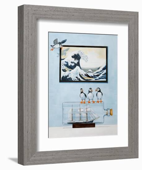 The Great Wave-Rebecca Campbell-Framed Giclee Print