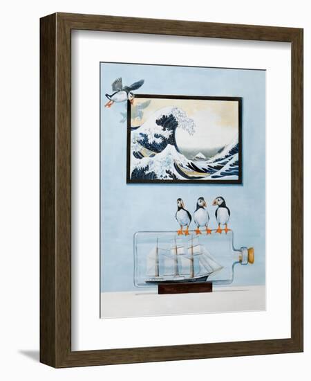 The Great Wave-Rebecca Campbell-Framed Giclee Print