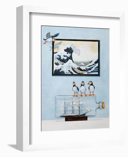 The Great Wave-Rebecca Campbell-Framed Giclee Print