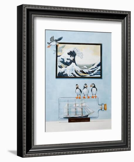 The Great Wave-Rebecca Campbell-Framed Giclee Print