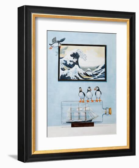 The Great Wave-Rebecca Campbell-Framed Giclee Print