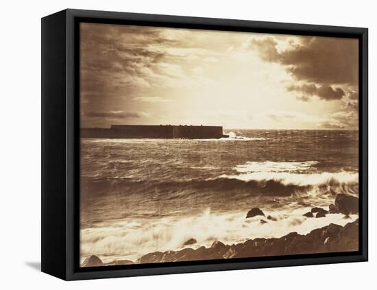 The Great Wave-Gustave Le Gray-Framed Premier Image Canvas