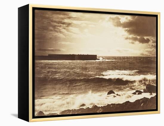 The Great Wave-Gustave Le Gray-Framed Premier Image Canvas