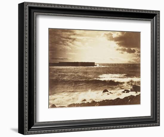 The Great Wave-Gustave Le Gray-Framed Giclee Print