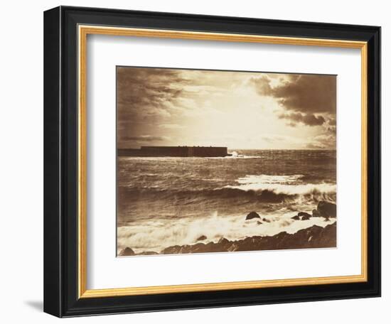 The Great Wave-Gustave Le Gray-Framed Giclee Print