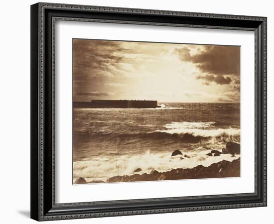 The Great Wave-Gustave Le Gray-Framed Giclee Print