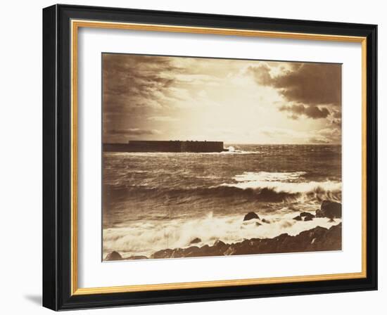 The Great Wave-Gustave Le Gray-Framed Giclee Print