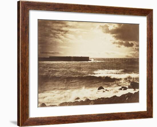 The Great Wave-Gustave Le Gray-Framed Giclee Print