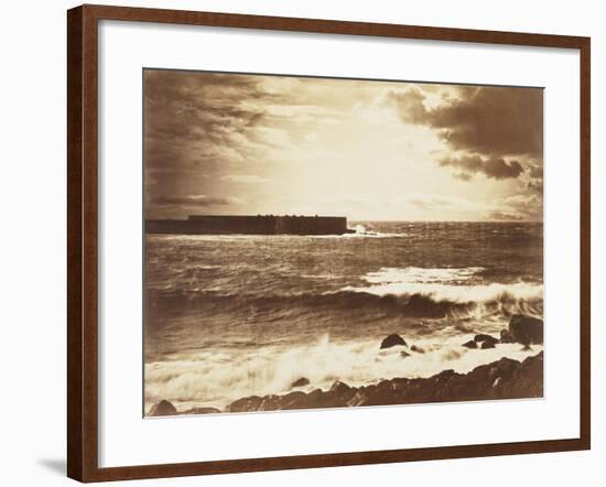 The Great Wave-Gustave Le Gray-Framed Giclee Print