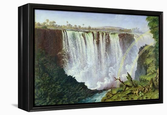 The Great Western Fall, Victoria Falls, 1862-Thomas Baines-Framed Premier Image Canvas