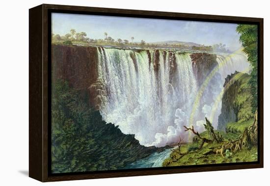 The Great Western Fall, Victoria Falls, 1862-Thomas Baines-Framed Premier Image Canvas