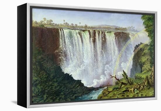 The Great Western Fall, Victoria Falls, 1862-Thomas Baines-Framed Premier Image Canvas