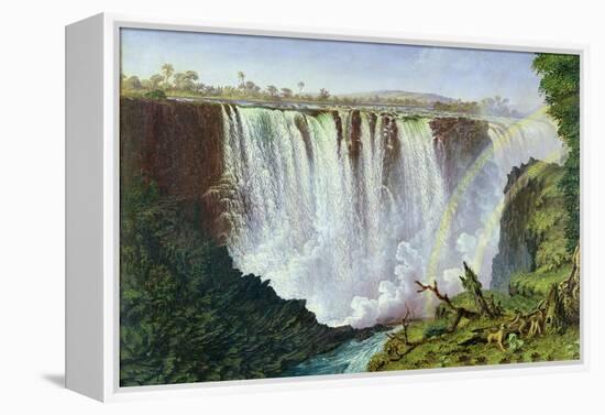 The Great Western Fall, Victoria Falls, 1862-Thomas Baines-Framed Premier Image Canvas