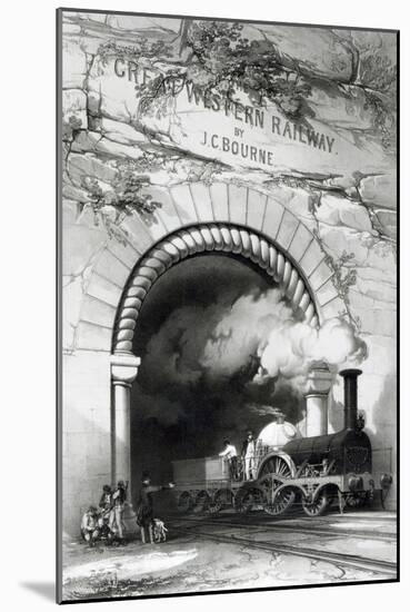 The Great Western Railway, 1846-John Cooke Bourne-Mounted Giclee Print