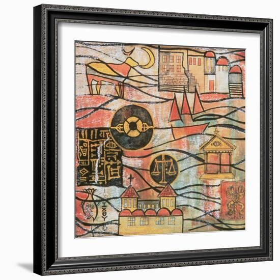 The Great Years II-Sabira Manek-Framed Giclee Print