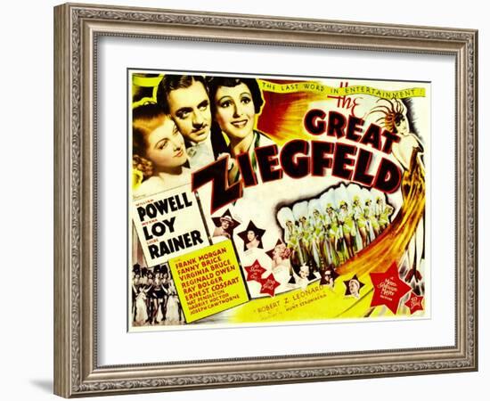 The Great Ziegfeld, 1936-null-Framed Photo