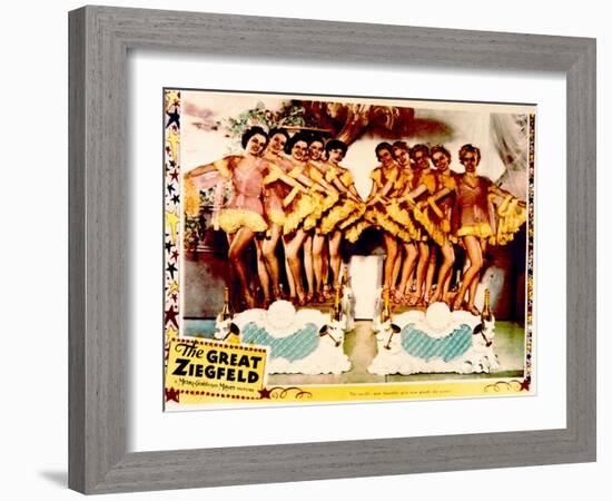 The Great Ziegfeld - Lobby Card Reproduction-null-Framed Photo