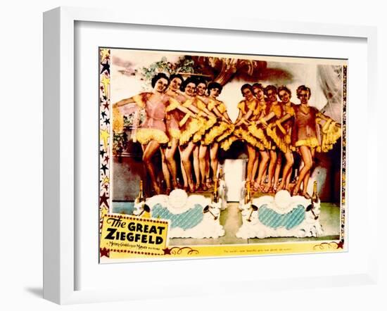 The Great Ziegfeld - Lobby Card Reproduction-null-Framed Photo