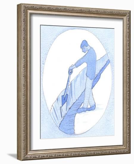 The Greater the Number of Our Penances, Made Sincerely, Then the Deeper is Made Our Soul's 'Channel-Elizabeth Wang-Framed Giclee Print