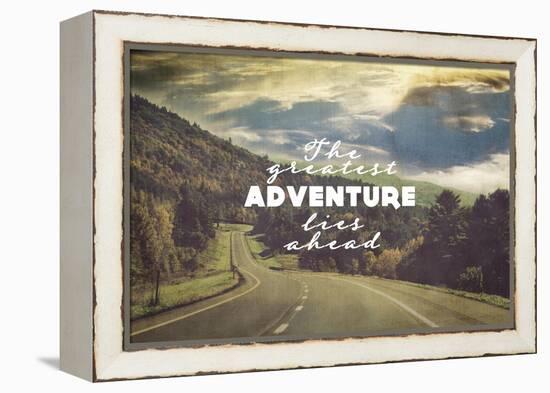 The Greatest Adventure-Vintage Skies-Framed Premier Image Canvas