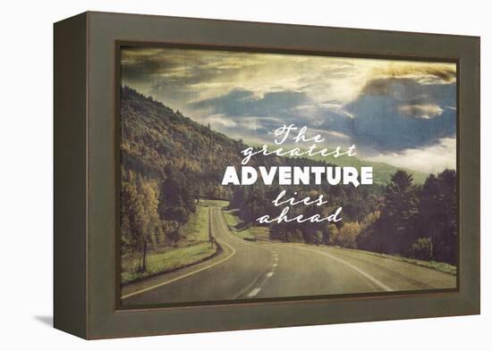 The Greatest Adventure-Vintage Skies-Framed Premier Image Canvas