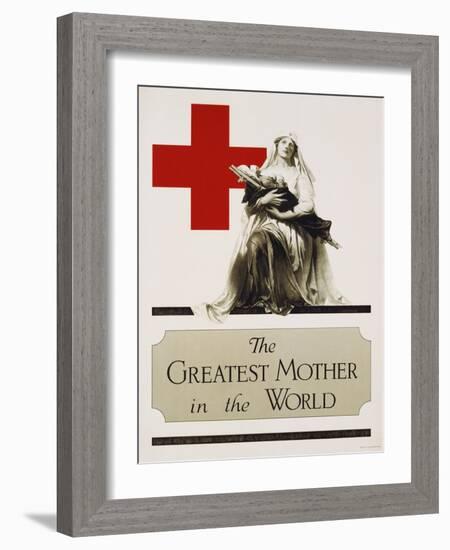 The Greatest Mother in the World Poster-A.E. Foringer-Framed Giclee Print