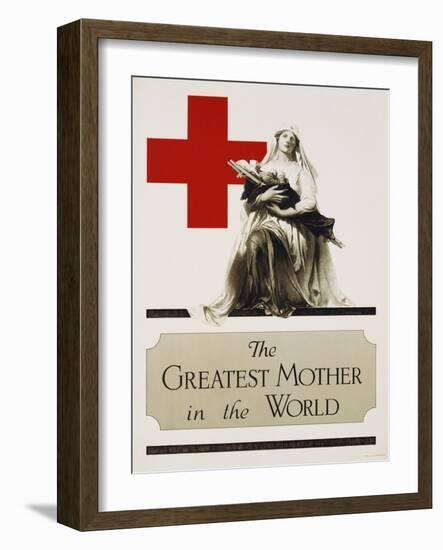 The Greatest Mother in the World Poster-A.E. Foringer-Framed Giclee Print