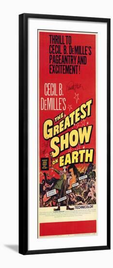 The Greatest Show on Earth, 1967-null-Framed Art Print