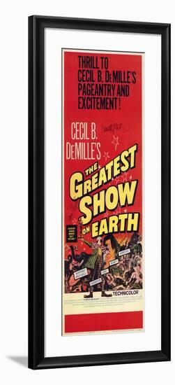 The Greatest Show on Earth, 1967-null-Framed Art Print