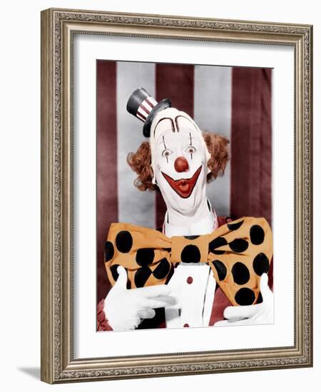 The Greatest Show on Earth, James Stewart, 1952-null-Framed Photo