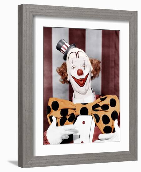 The Greatest Show on Earth, James Stewart, 1952-null-Framed Photo