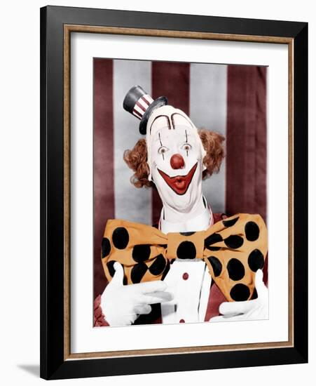 The Greatest Show on Earth, James Stewart, 1952-null-Framed Photo