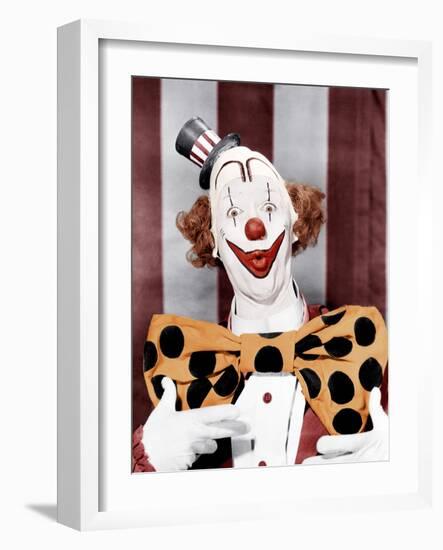 The Greatest Show on Earth, James Stewart, 1952-null-Framed Photo